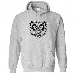 Bear Tattoo Classic Unisex Kids and Adults Pullover Hoodie									 									 									